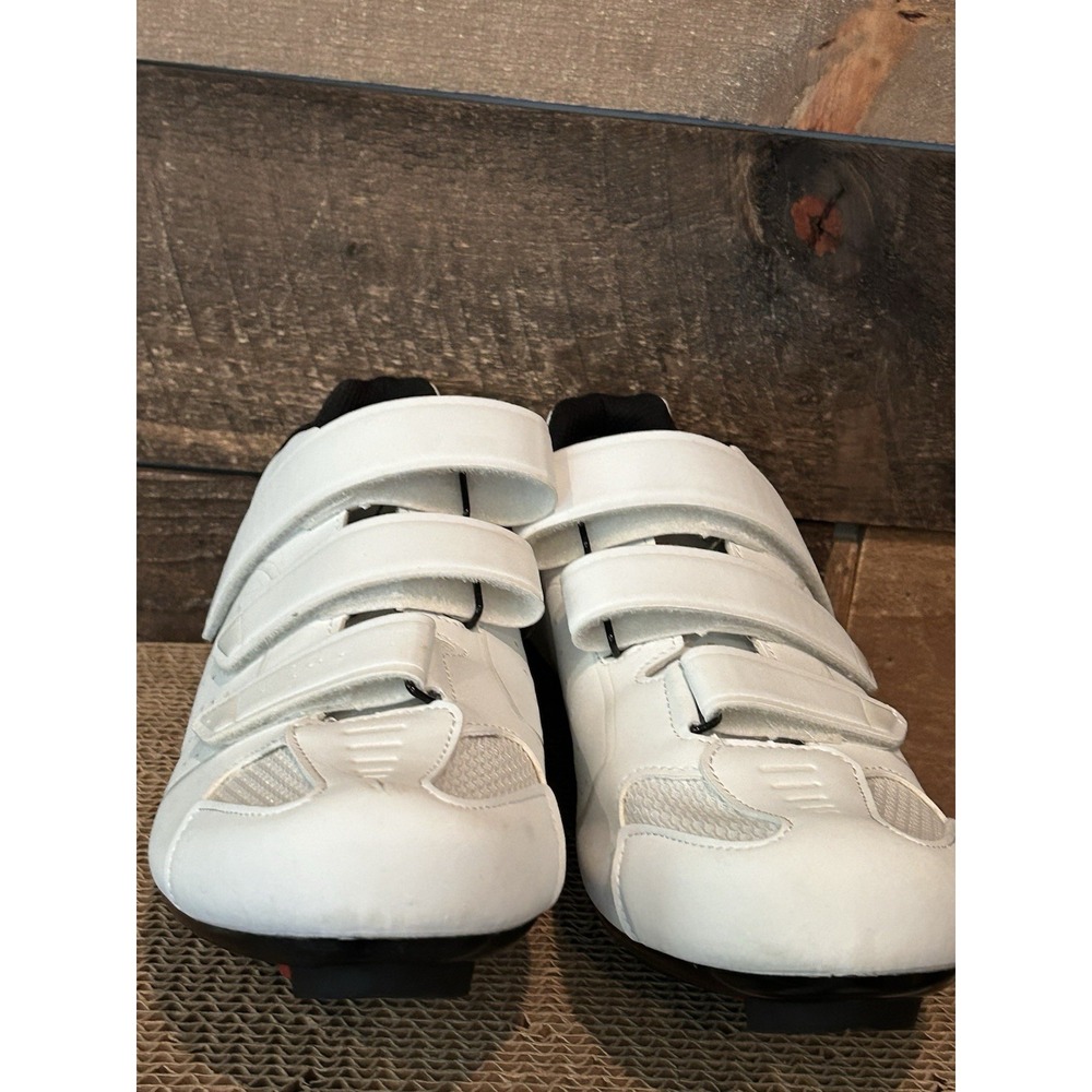 ROKNEMO Unisex‎ Cycling Shoes Indoor Bike White Size 13.5 EUC - Picture 4 of 8